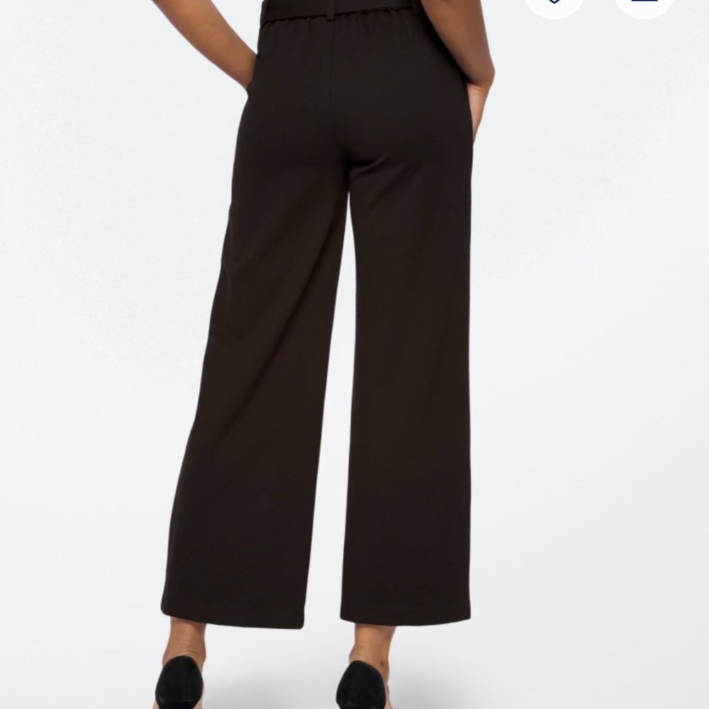 Kit From The Kloth navy blue wide leg pants